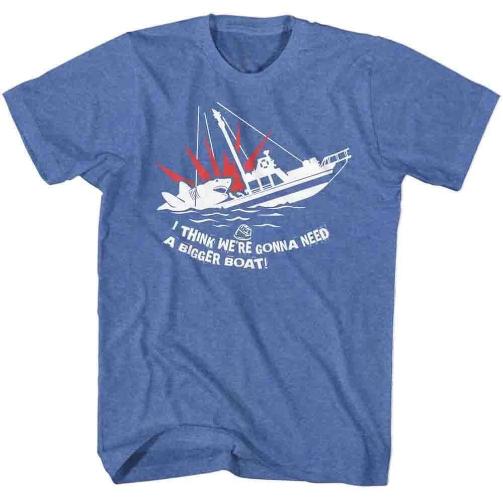 Jaws Bigger Boat Alert T Shirt - Picture 1 of 4